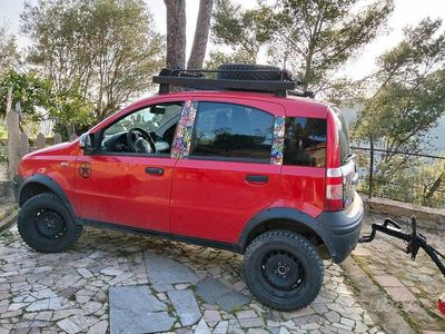 Usata Fiat Panda 4x4 54 CV (39 kW) 2005 Rosso Utilitaria