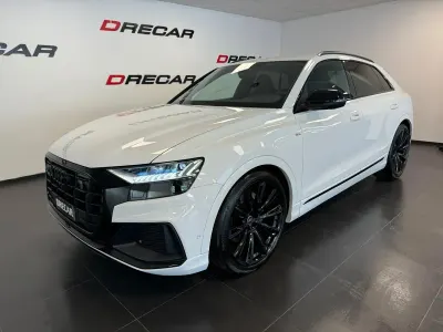 Usata Audi Q8 S-Line 285 CV (209 kW) 2022 Bianco SUV