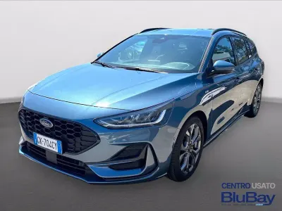 Usata Ford Focus Active 120 CV (88 kW) 2022 Chrome blue Station wagon