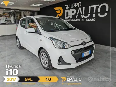 Usata Hyundai i10 Classic 67 CV (49 kW) 2017 Bianco Utilitaria