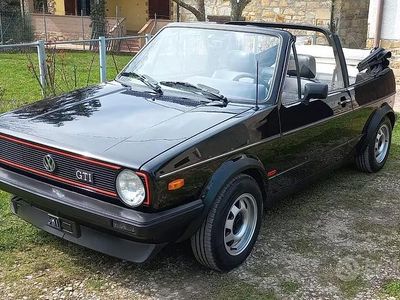 Brugt VW Golf Cabriolet GTI 110 HK (80 kW) 1981 Sort Cabriolet