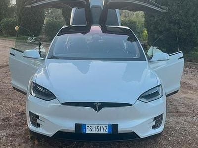Usata Tesla Model X 158 kW (215 CV) 2018 Bianco SUV