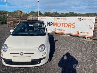 Usata Fiat 500C Lounge 69 CV (50 kW) 2013 Bianco Cabrio