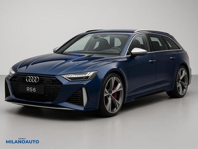 Usata Audi RS6 Ambiente 600 CV (441 kW) 2021 Blu Station wagon