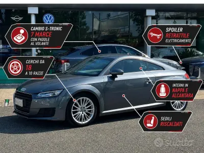 Usata Audi TT Design 180 CV (132 kW) 2016 Grigio Coupé