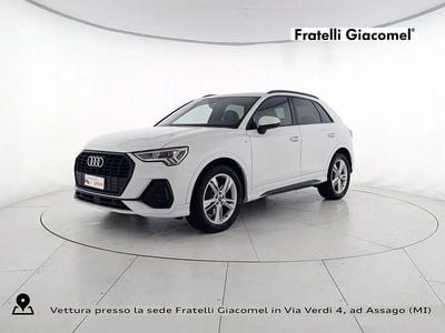 Usata Audi Q3 Sportback S-Line 200 CV (147 kW) 2022 Bianco ghiacciaio metallizzato SUV