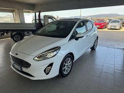 Usata Ford Fiesta Titanium 125 CV (91 kW) 2021 Bianco Utilitaria