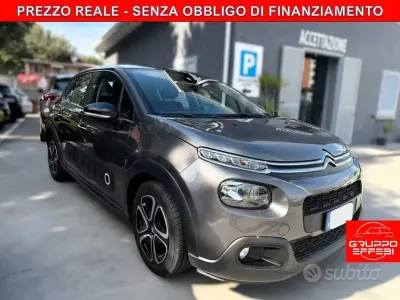 Usata Citroën C3 Shine 83 CV (61 kW) 2020 Grigio Utilitaria