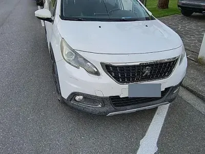 Usata Peugeot 2008 92 CV (67 kW) 2016 Bianco SUV
