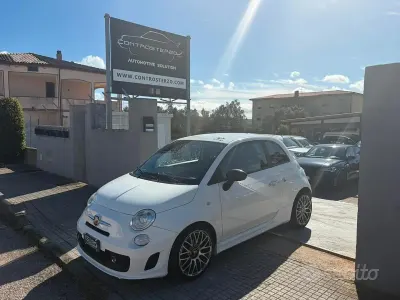 Usata Abarth 500 135 CV (99 kW) 2011 Bianco Utilitaria