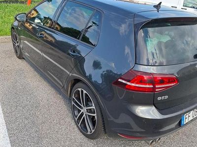 Usata VW Golf VII GTD 184 CV (135 kW) 2016 Grigio Utilitaria