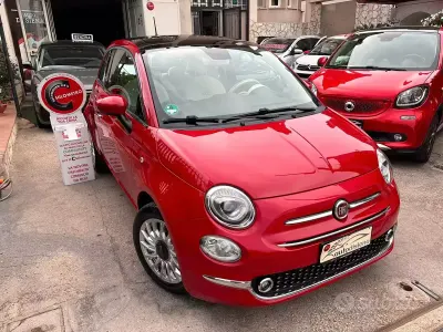 Usata Fiat 500 Lounge 69 CV (50 kW) 2019 Rosso Utilitaria