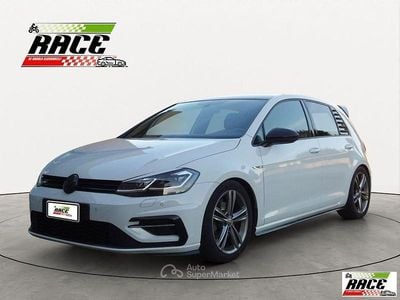 Usata VW Golf VII Sport 111 CV (81 kW) 2019 Bianco Berlina