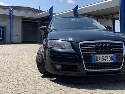 Usata Audi A3 Sportback Ambition 125 CV (91 kW) 2007 Nero Utilitaria