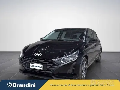Usata Hyundai i20 79 CV (58 kW) 2024 Nero Utilitaria