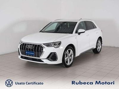 Usata Audi Q3 S-Line 150 CV (110 kW) 2022 Bianco SUV