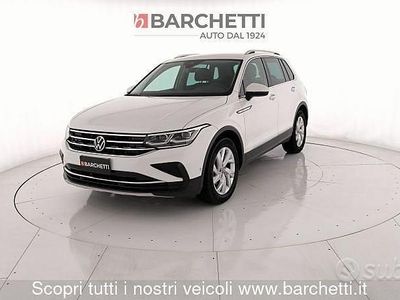 Usata VW Tiguan Elegance 150 CV (110 kW) 2021 Bianco SUV