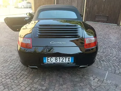 Usata Porsche 997 325 CV (239 kW) 2005 Nero Cabrio