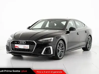 Usata Audi A5 Sportback S-Line 204 CV (150 kW) 2022 Nero mythos metallizzato Utilitaria