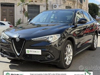 Usata Alfa Romeo Stelvio Super 210 CV (154 kW) 2017 Nero SUV