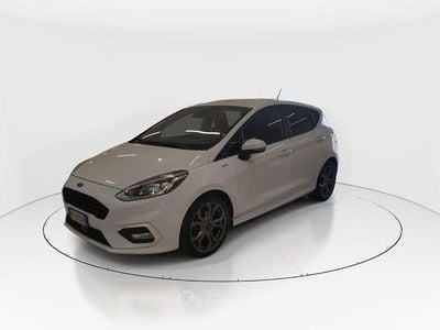 Usata Ford Fiesta ST-Line 86 CV (63 kW) 2018 Bianco Utilitaria