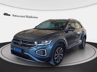 Usata VW T-Roc Style 110 CV (80 kW) 2022 Grigio indyum SUV