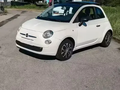Usata Fiat 500 Lounge 69 CV (50 kW) 2009 Bianco Cabrio