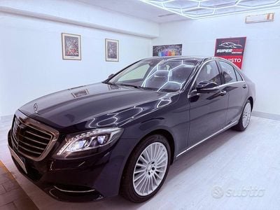 Usata Mercedes S500 Premium 455 CV (334 kW) 2015 Blu Berlina