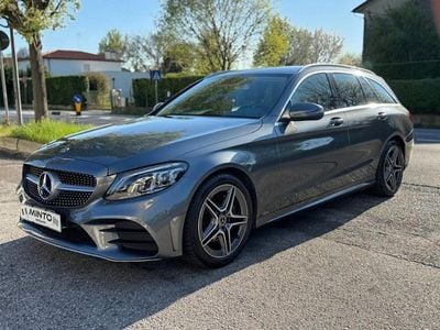 Usata Mercedes C220 Premium 194 CV (142 kW) 2019 Grigio Station wagon
