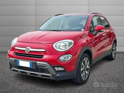 Usata Fiat 500X Cross 140 CV (102 kW) 2018 Rosso SUV
