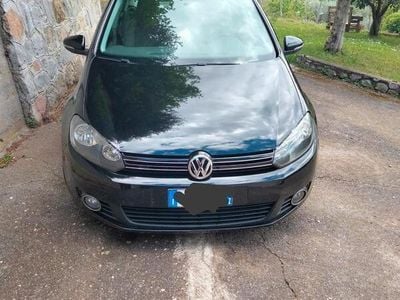 Usata VW Golf VI 110 CV (80 kW) 2009 Nero Utilitaria