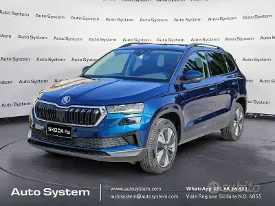 Usata Skoda Karoq Ambition 116 CV (85 kW) 2022 Blu SUV