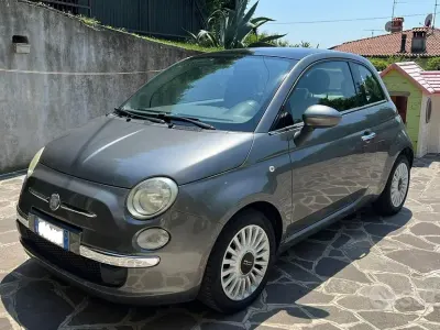 Usado Fiat 500 Lounge 69 CV (50 kW) 2012 Gris Berlina