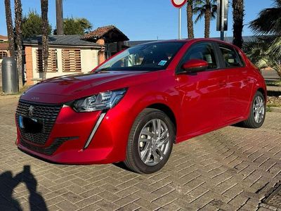 Usata Peugeot 208 Active 75 CV (55 kW) 2020 Rosso Utilitaria