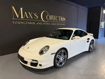 Usata Porsche 911 Turbo 480 CV (353 kW) 2007 Bianco Coupé