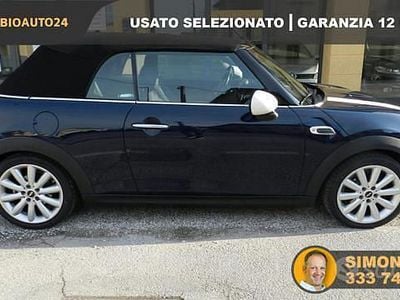 Usata Mini Cooper D Cabriolet 116 CV (85 kW) 2017 Blu Cabrio