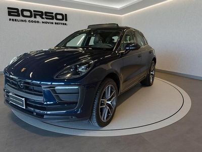 Usata Porsche Macan 265 CV (194 kW) 2021 Blu notte SUV
