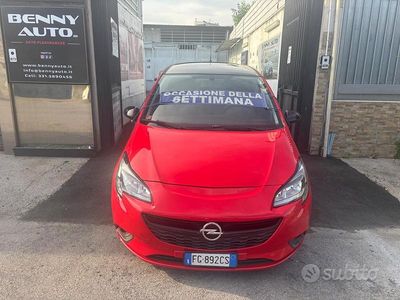 Usata Opel Corsa 90 CV (66 kW) 2016 Rosso Utilitaria