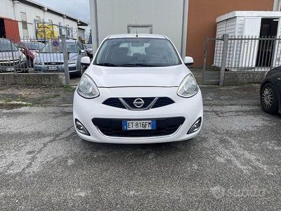 Second-hand Nissan Micra Visia 80 CP (58 kW) 2014 Alb Hatchback