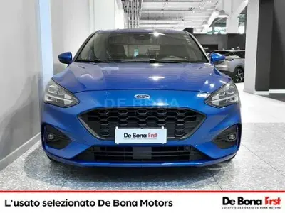 Usata Ford Focus ST-Line 120 CV (88 kW) 2019 Azzurro Utilitaria