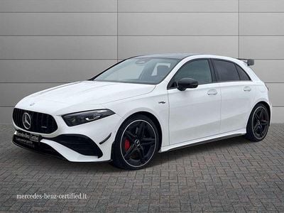 Usata Mercedes A35 AMG AMG Line Premium Plus 306 CV (225 kW) 2024 Bianco Berlina