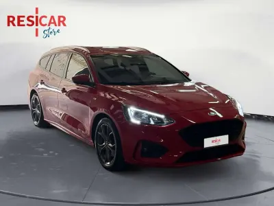 Usata Ford Focus ST-Line 120 CV (88 kW) 2021 Rosso Station wagon