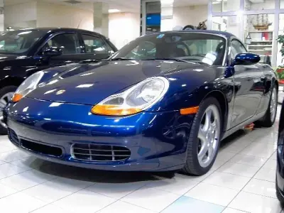 Usata Porsche Boxster 252 CV (185 kW) 2000 Blu Cabrio