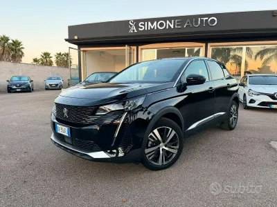 Usata Peugeot 3008 Allure 131 CV (96 kW) 2022 Nero SUV