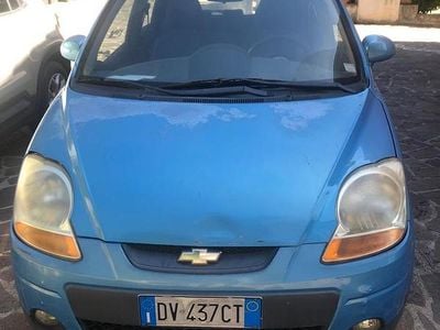 Usata Chevrolet Matiz 67 CV (49 kW) 2008 Blu Utilitaria