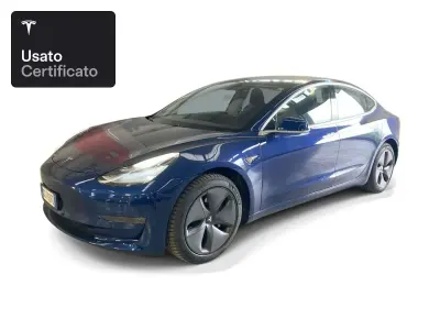Usata Tesla Model 3 Long Range AWD 324 kW (441 CV) 2020 Deep blue metallic Berlina