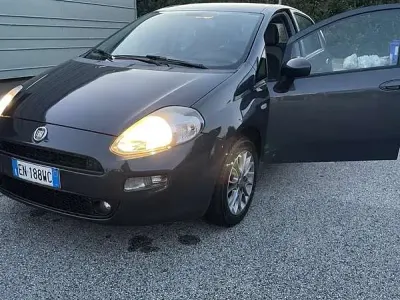 Usata Fiat Punto Lounge 69 CV (50 kW) 2012 Nero Utilitaria