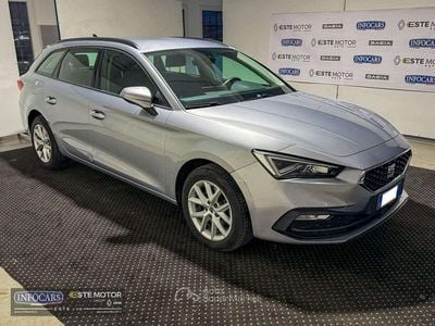 Usata Seat Leon 150 CV (110 kW) 2023 Argento metallizzato Station wagon