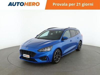 Blu Usata 2019 Ford Focus ST-Line Station wagon | 14.399 € (Buon prezzo)