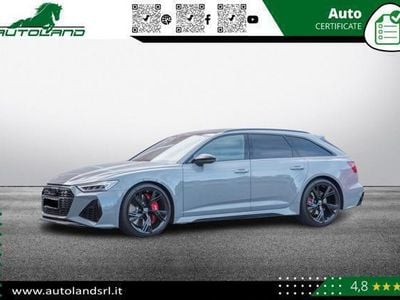 Usata Audi RS6 Ambiente 599 CV (440 kW) 2022 Grigio Station wagon